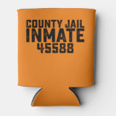 Halloween County Gevangenis Gevangene Sinaasappel Blikjeskoeler (Voorkant)