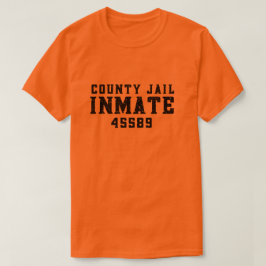 Halloween County Gevangenis Kostuum T-shirt