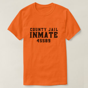 Halloween County Gevangenis Kostuum T-shirt