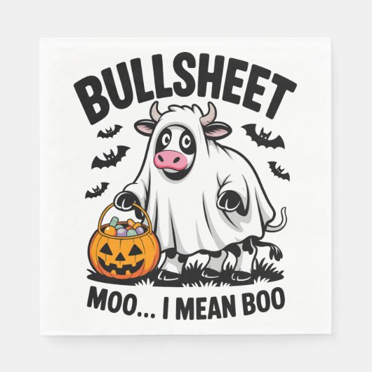 halloween cow servet (Voorkant)
