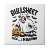 halloween cow tegeltje (Voorkant)
