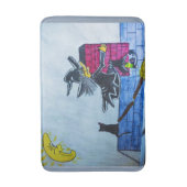 HALLOWEEN CRASHTE HEKS BADMAT (Voorkant Verticaal)