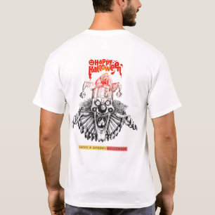 Halloween Crazy Angry Joker Costume T-shirt