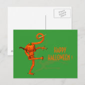 Halloween Creater from Galaxy Pumpkin Briefkaart (Voorkant / Achterkant)