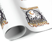 Halloween Creatieve Kinderen Silhouet Halve Maan W Cadeaupapier (Rol Hoek)