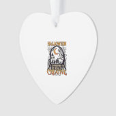 Halloween Creatieve Kinderen Silhouet Halve Maan W Ornament (voorkant)