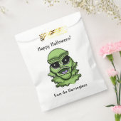 Halloween Creatures 4/4 aangepaste tekst gunsttass Bedankzakje (Gezegeld)