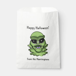 Halloween Creatures 4/4 aangepaste tekst gunsttass Bedankzakje