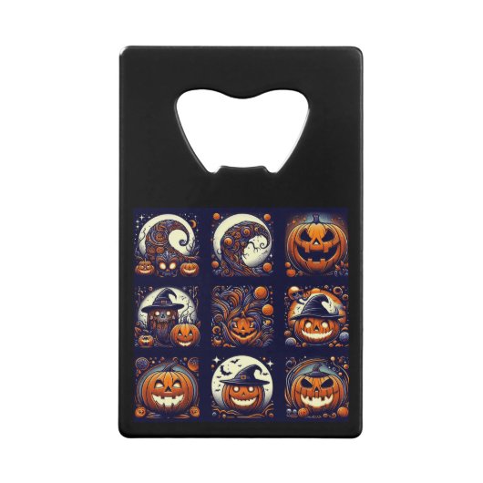 Halloween Creditkaart Flessenopener (Voorkant)