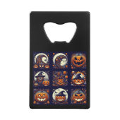 Halloween Creditkaart Flessenopener (Achterkant)