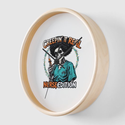 Halloween Creepin It Real! Nurse Edition Classic T (Hoek)