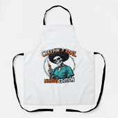 Halloween Creepin It Real! Nurse Edition Classic T Schort (Voorkant)