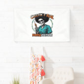 Halloween Creepin It Real! Nurse Edition Classic T Spandoek (Insitu)