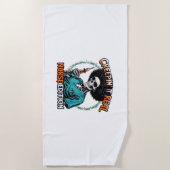 Halloween Creepin It Real! Nurse Edition Classic T Strandlaken (Voorkant)