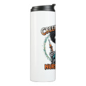 Halloween Creepin It Real! Nurse Edition Classic T Thermosbeker (Gedraaid links)