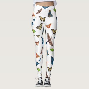 halloween creepmoth print leggings