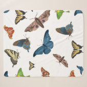 halloween creepmoth print sherpa deken (Voorkant (horizontaal))