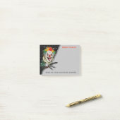 Halloween Creepy Clown Scary Funny Horror Custom Post-it® Notes (Op bureau)
