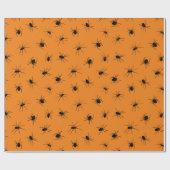Halloween Creepy Crawlies Spider Cadeaupapier (Vlak)