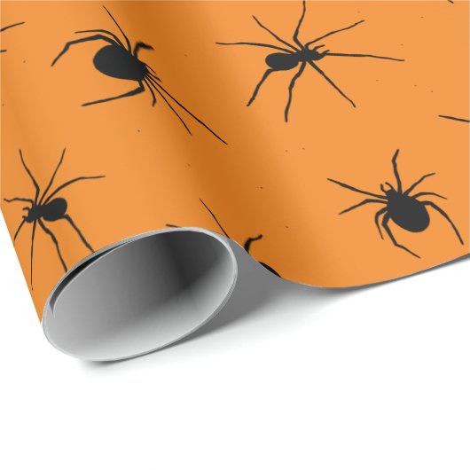 Halloween Creepy Crawlies Spider Cadeaupapier (Rol Hoek)