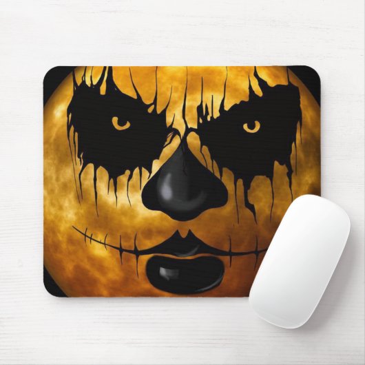 Halloween Creepy Face Muismat (Met muis)