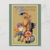  Halloween Creepy Feestdagenkaart (Voorkant)