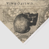 Halloween Creepy Human Anatomy  Ephemera Tissuepapier (Detail)