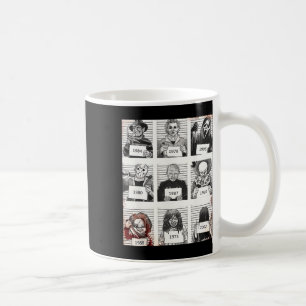 Halloween Creepy Legends Killer Mugshots Horror Fa Koffiemok