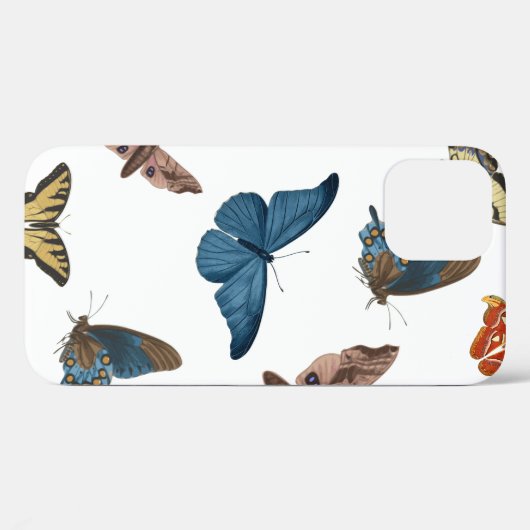 halloween creepy moth print Case-Mate iPhone case (Achterkant (horizontaal))