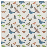 halloween creepy moth print stof (Swatch)