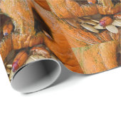 Halloween Creepy Pumpkin Bugs Cadeaupapier (Rol Hoek)