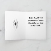 Halloween - Creepy Skull Briefkaart, Wenskaarten Kaart (Binnen)