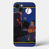 Halloween, Creepy Witch met Boy Case-Mate iPhone Case (Achterkant)