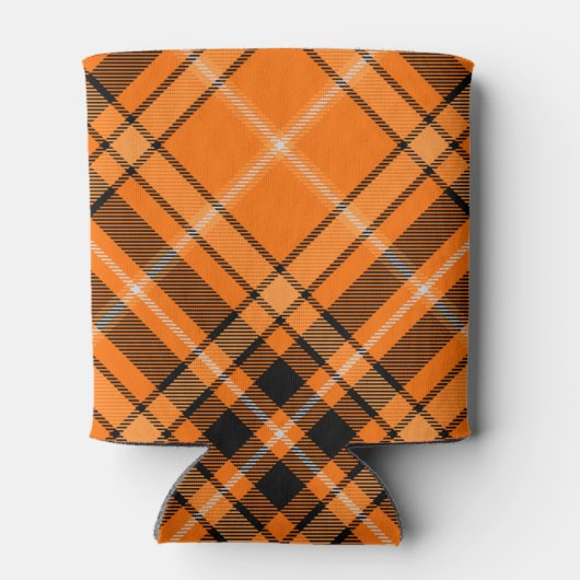 Halloween Crest over Tartan Bottle Cooler (Achterkant)