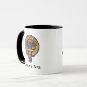 Halloween Crest over Tartan Mok (Voorkant links)