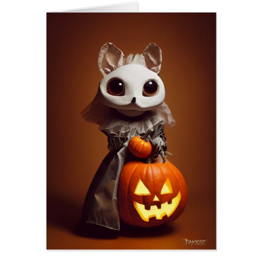 Halloween Critter Figuur met Halloween Muis (Voorkant)