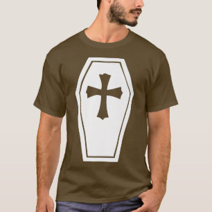 Halloween Cross Coffin Vampire Trendy Aesthetic 3 T-shirt