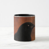 Halloween Crow Kleuren Mok (Midden)