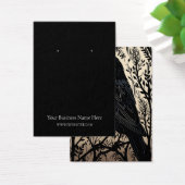 Halloween Crow Raven Oorbel Display Kaart (Bureau)