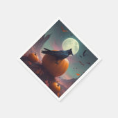 Halloween Crow Servet (Hoek)