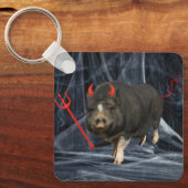 Halloween Crowley Keychain! Sleutelhanger (Voorkant)