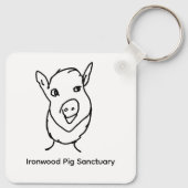 Halloween Crowley Keychain! Sleutelhanger (Achterkant)