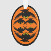 Halloween Crows Acryl Ornament (achterkant)