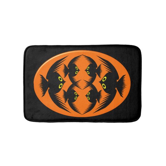 Halloween Crows Bath Mat (Voorkant)