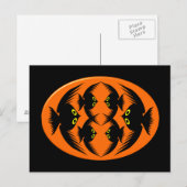 Halloween Crows Briefkaart (Voorkant / Achterkant)