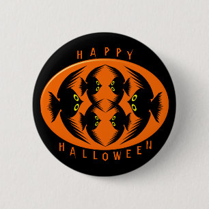 Halloween Crows Button