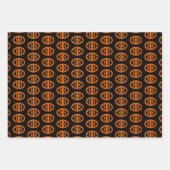 Halloween Crows Custom Gift Wrap Set Inpakpapier Vel (Voorkant 3)