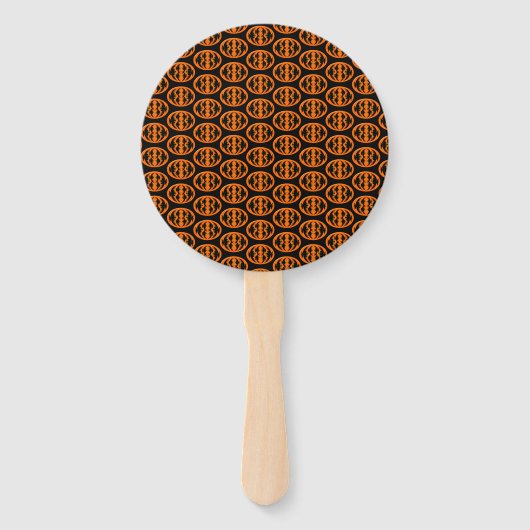 Halloween Crows Custom Hand Fan Handwaaier (Achterkant)