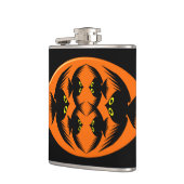 Halloween Crows Flask Heupfles (Links)