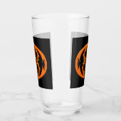 Halloween Crows Glas (Rechts)